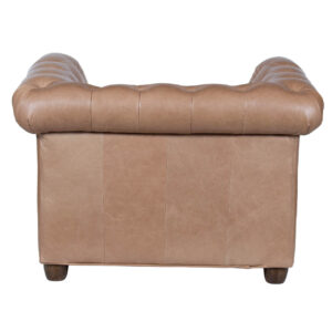 Chiswick Brown Leather Chesterfield Sofa