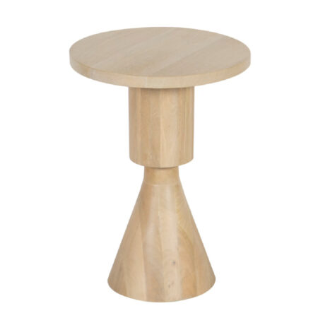 Colfox Mango Wood Round Side Table