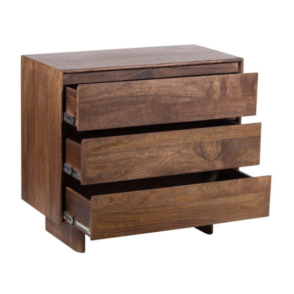 Columbus Mango Wood 3 Drawer Chest