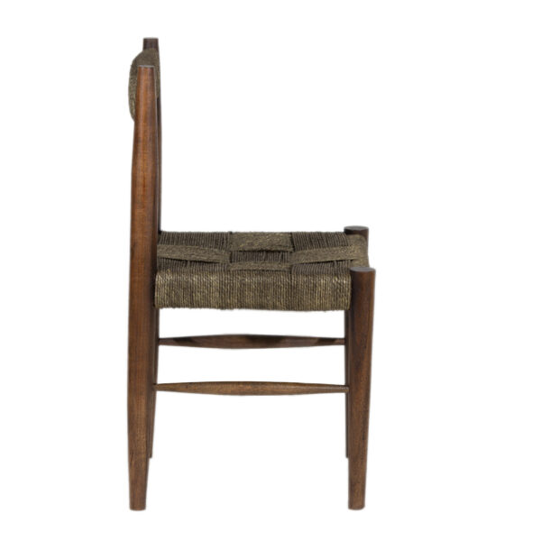 Cordelia Acacia Wood Moonj Weaving Dining Chair