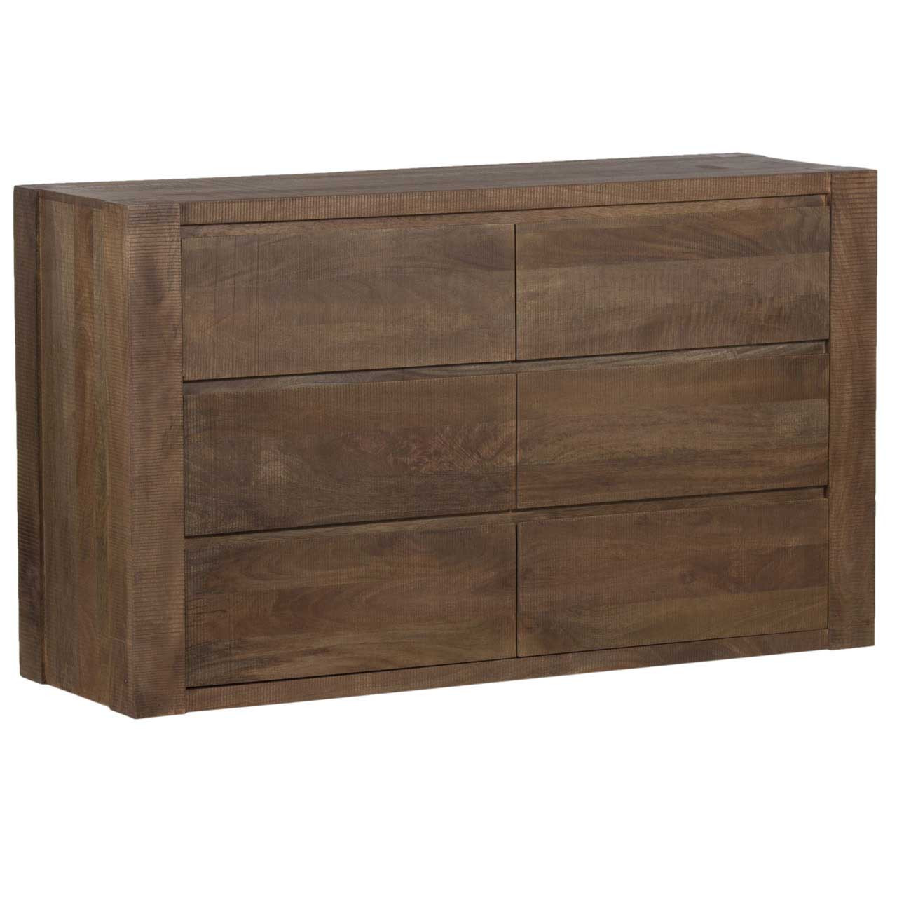 Dalidas Mango Wood 6 Drawer Dresser