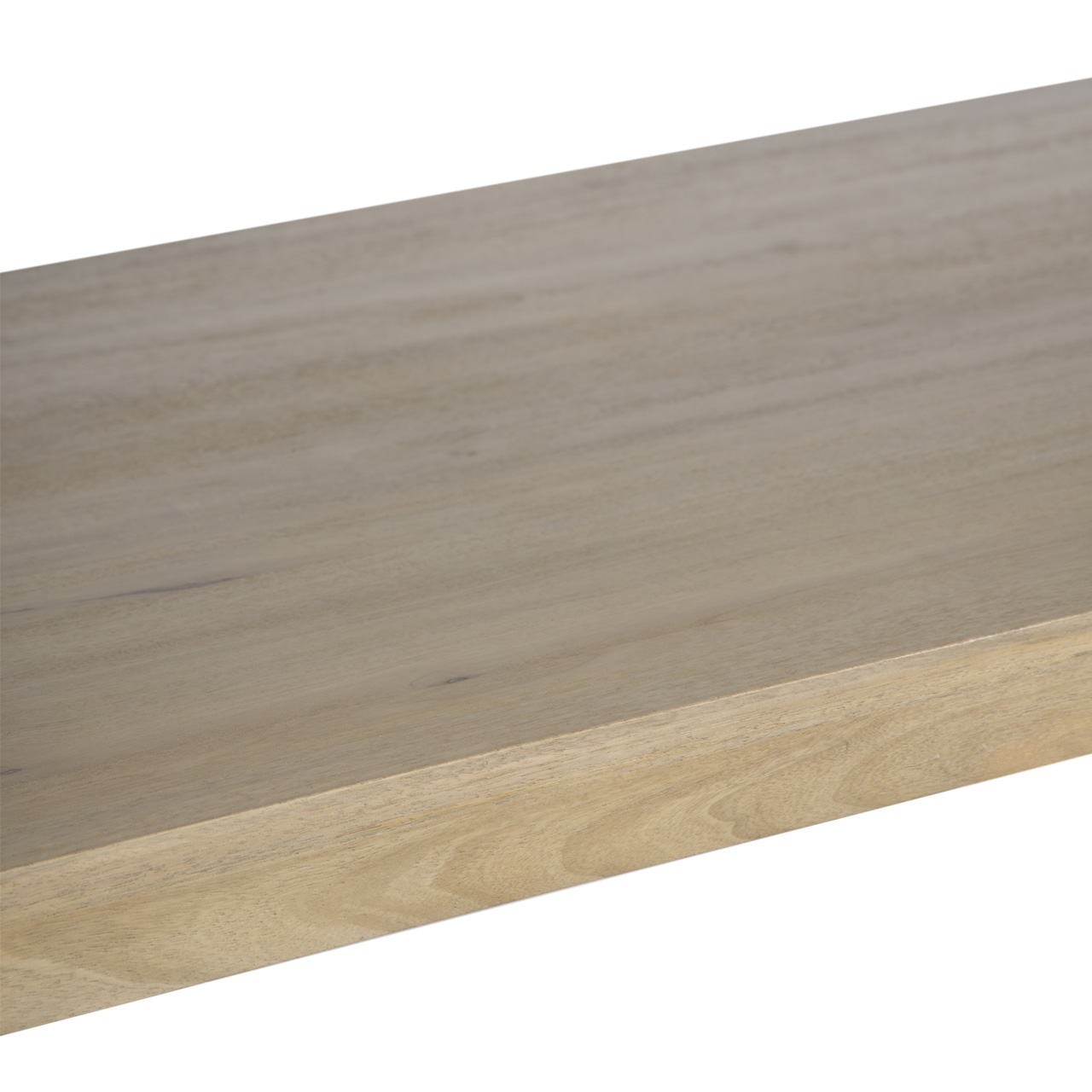 Dallas Mango Wood Metal Legs Extension Table