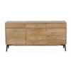 Dallas Mango Wood With Metal Legs Sideboard