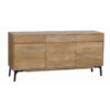 Dallas Mango Wood With Metal Legs Sideboard