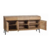 Dallas Mango Wood With Metal Legs Sideboard