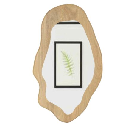 Daverly Mango Wood Organic Mirror