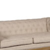 De Construction Mango Wood Paris Linen Fabric 3 Seater Sofa