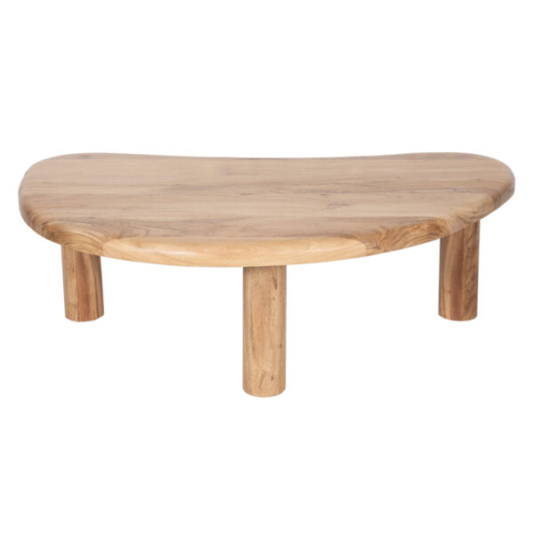 Delphine Acacia Wood Organic Coffee Table