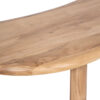 Delphine Acacia Wood Organic Coffee Table