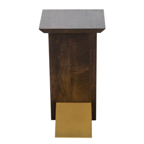 Detroit Mango Wood Metal  Table Single Pack