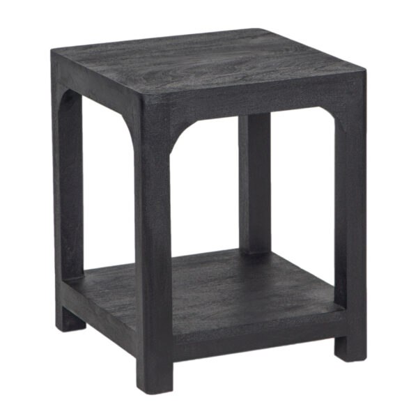 Device Mango Wood Square Side Table