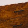 Evoke Mango Wood 2 Drawer Bedside Table