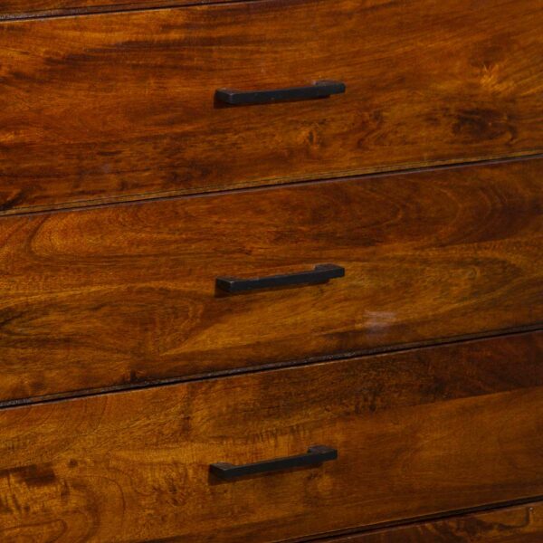 Evoke Mango Wood 6 Drawe Highboy