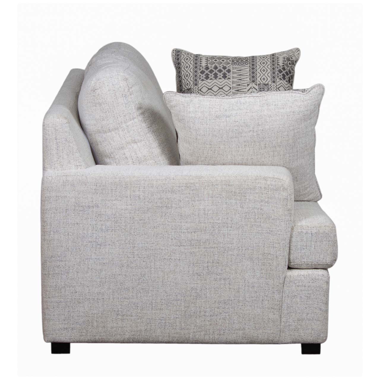 Madison Loveseat Ivory Side