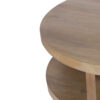 Fens Round Mango Wood Coffee Table