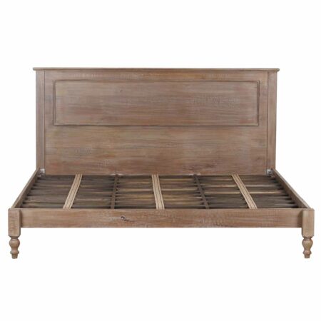 Florence Mango Wood King Bed Mattress 76x80