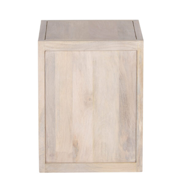 Folsom Mango Wood 1 Drawer Side Table