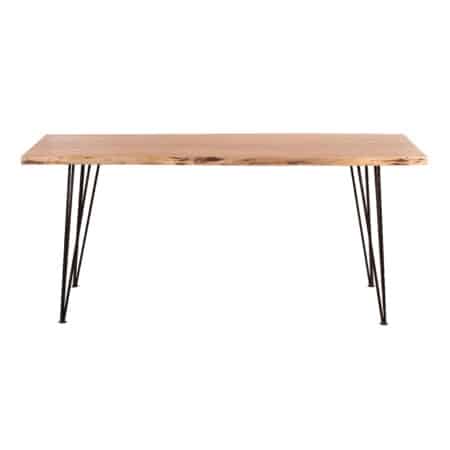 Forge Acacia Wood Dining Table Large Natural