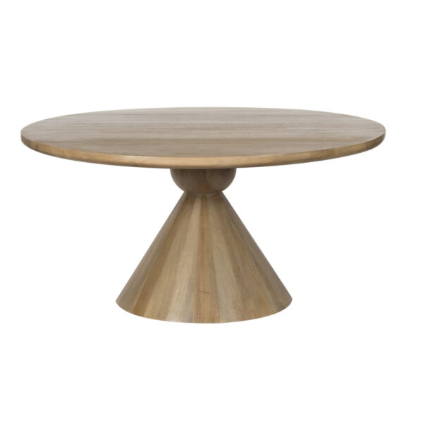 Foxx Mango Wood Round Dining Table