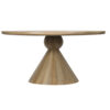 Foxx Mango Wood Round Dining Table