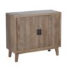 Hallway Mango Wood 2 Door Cabinet Large