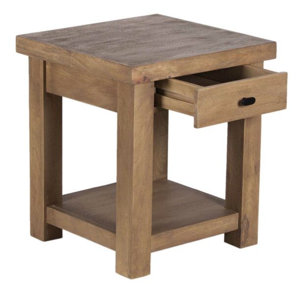 Hamil Mango Wood Side Table
