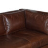 Hamilton Brompton Cocoa Buff Leather Sofa