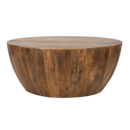 Hampton Mango Wood Round Coffee Table