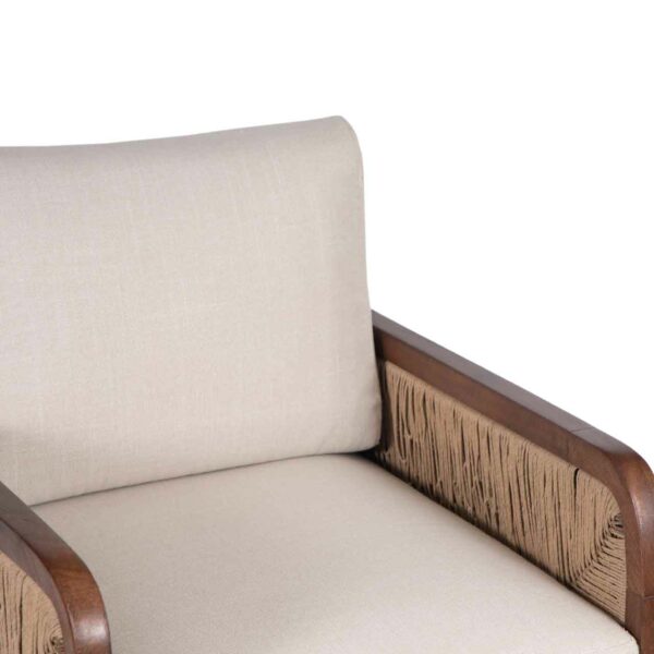 Handrix Arm Chair Pepper Cord Sides