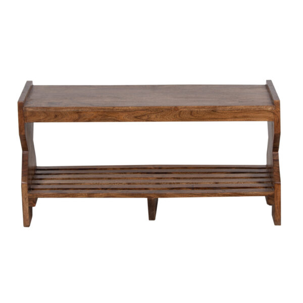 Hardy Acacia Wood With Slats Shelf