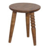 Harvey Mango Wood Round Side Table Small