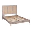 Havelock Mango Wood Cane Headboard Queen Bed