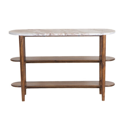 Helsinki Console Tables With Sawar Marble Top