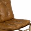 Henning Mango Wood Laguna Buff Leather Sling Chair