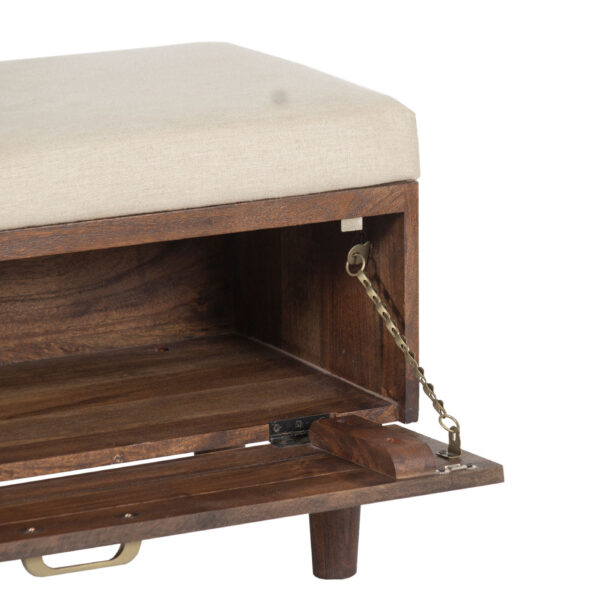 Herston Acacia Storage Bench