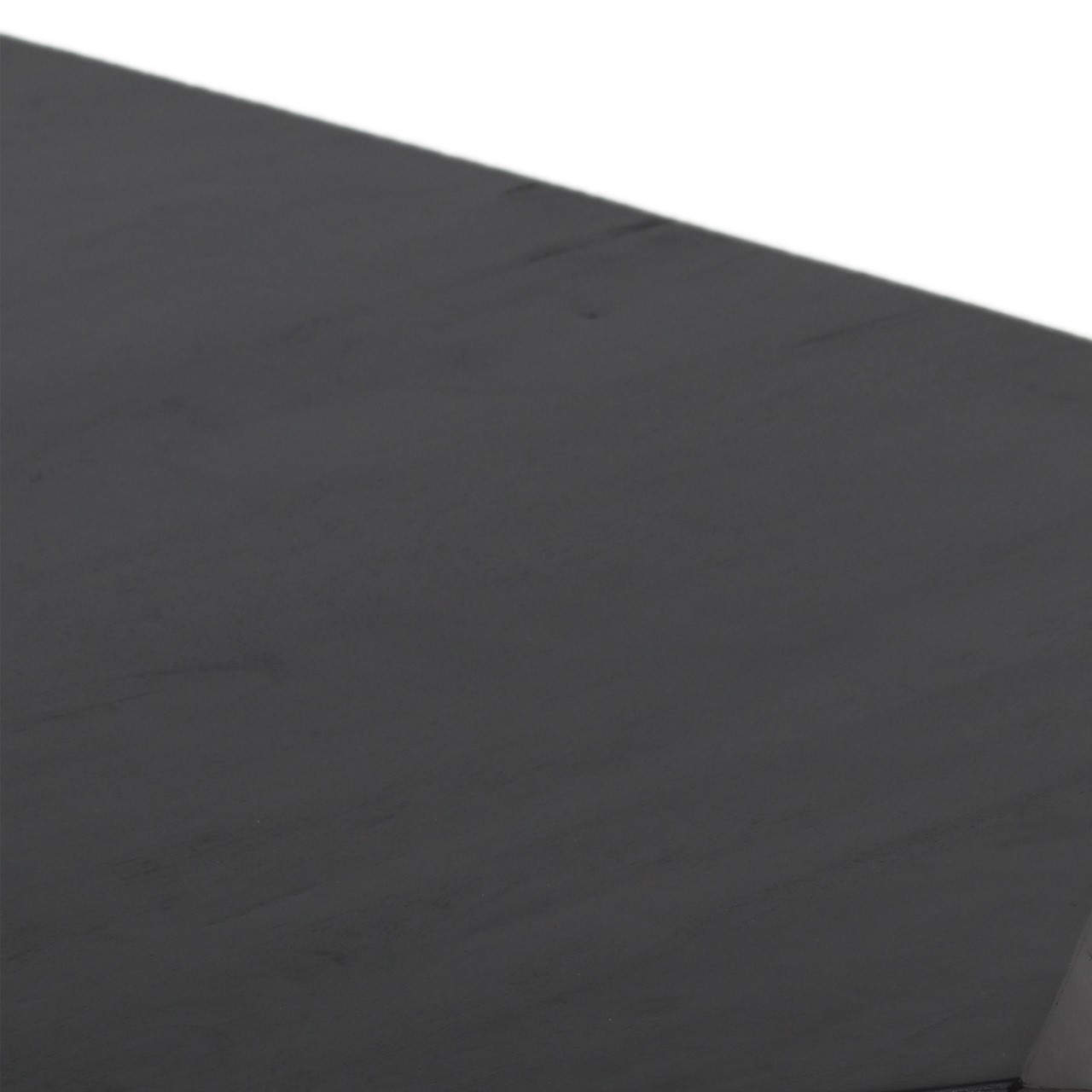 Hexagonal Mango Coffee Table With Storage Black F