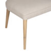 Homary Mango Wood Upholstered Dining Chair