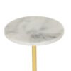 Hudson Marble Top Mango Wood Base Martini Table