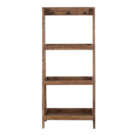 Jacey Mango Wood 3 Tier Shelf