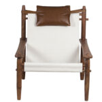 Acacia Wood / Cream Canvas