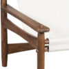 Jacob Acacia Wood Canvas Arm Chair