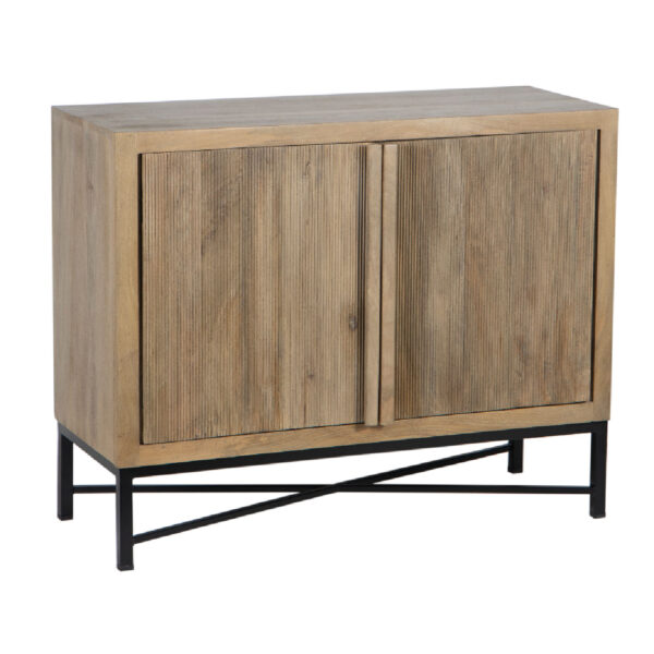 Jacob Mango Wood 2 Door Cabinet Large