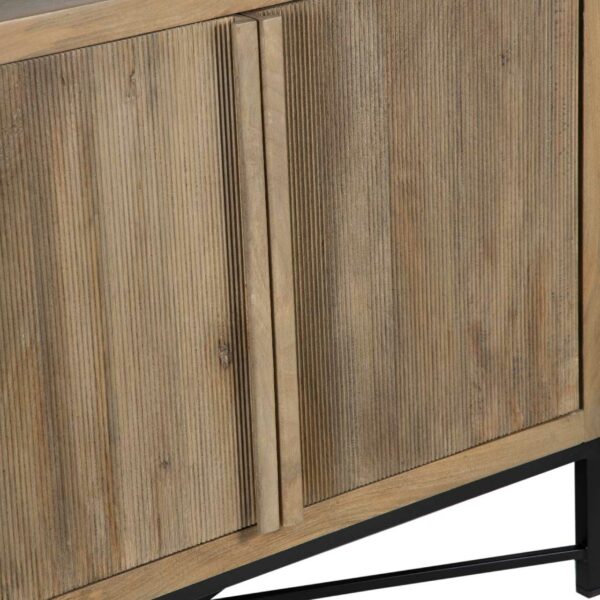 Jacob Mango Wood 2 Door Cabinet Large