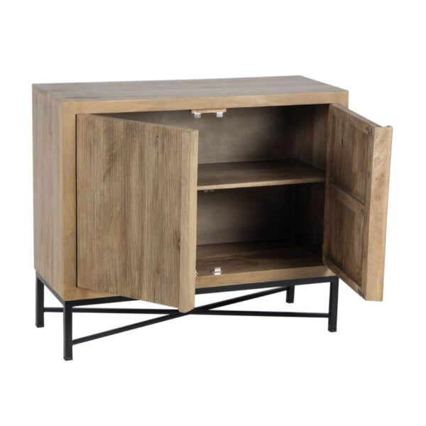 Jacob Mango Wood 2 Door Cabinet Large