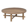 Jacob Mango Wood Round Coffee Table