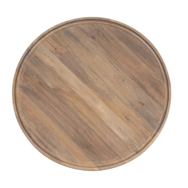 Jacob Mango Wood Round Coffee Table