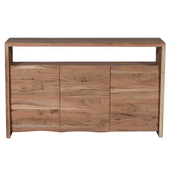 Jorden Acacia Wood 3 Door Cabinet