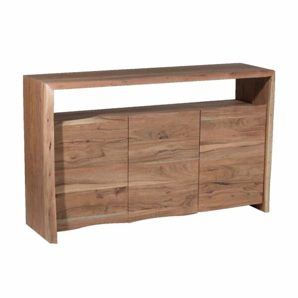 Jorden Acacia Wood 3 Door Cabinet