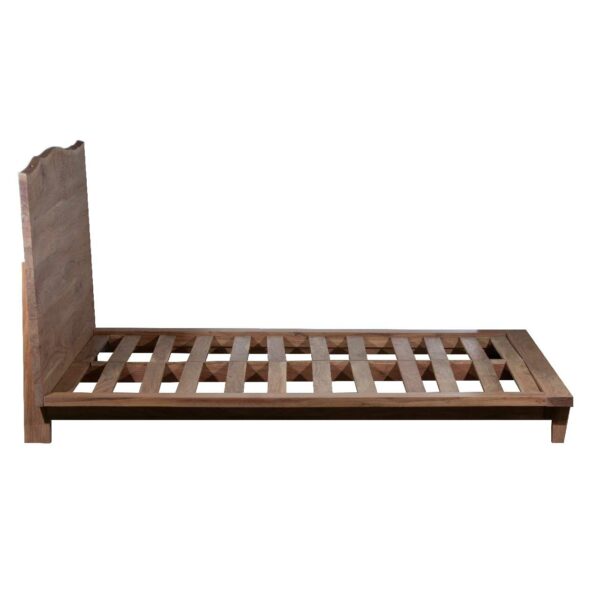 Jorden Acacia Wood Live Edge Queen Bed Mattress 60x80