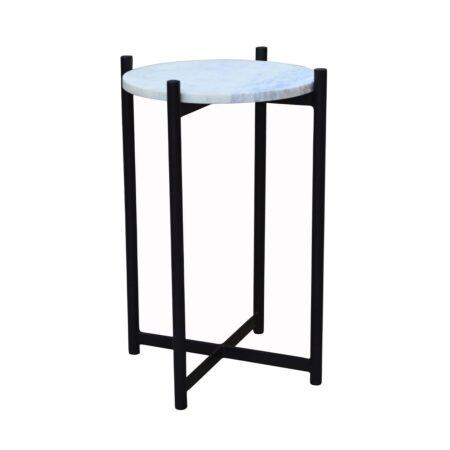Kaia Marble Top Side Table